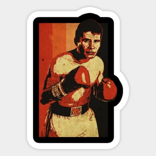 Vintage Boxing Magazine Sticker